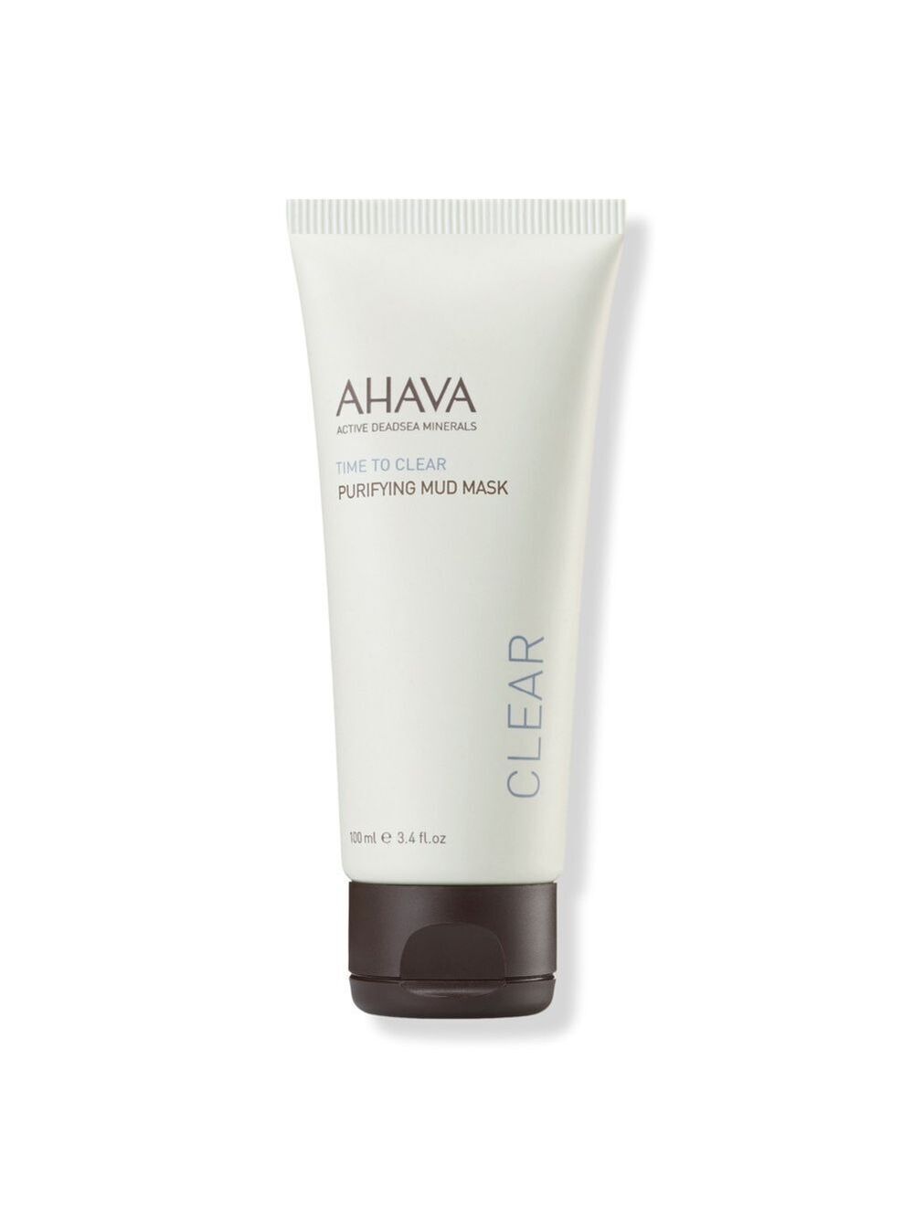 Ahava Purifying Mud Mask | NEW | Time To Clear | 100mL 3.4oz | NIB Safety Sealed